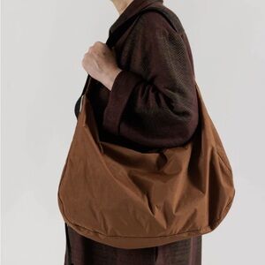 Baggu Crescent Large Brown Bag
